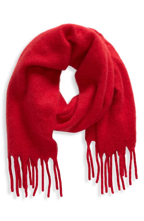 Nordstrom Brushed Fringed Scarf