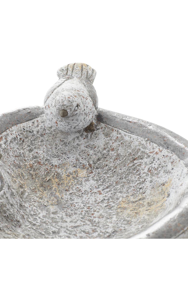 UMA Country Polystone Bird Heart Bowl, Alternate, color, Gray