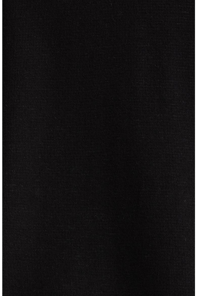 Button Front Organic Cotton Jacket, Alternate, color, BLACK