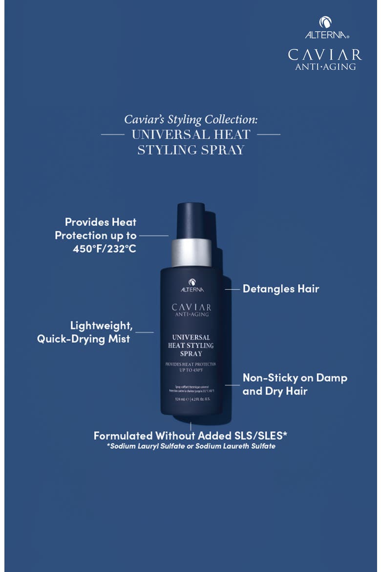 Caviar Anti-Aging Universal Heat Styling Spray, Alternate, color, NO COLOR
