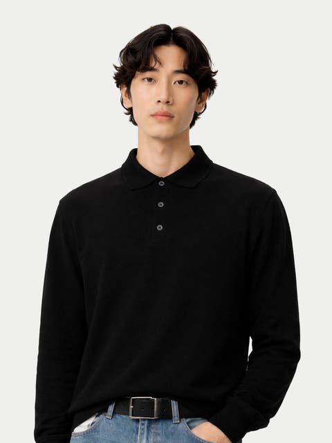 Timeless Cashmere Polo Sweater