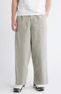 Topman Herringbone Pleated Barrel Pants