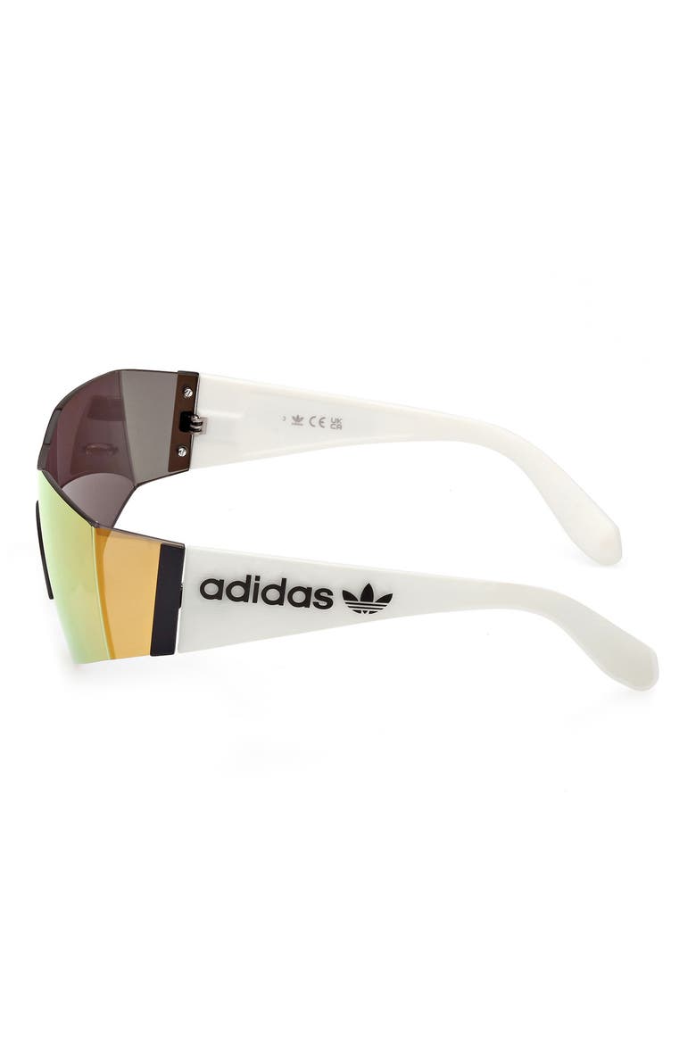 Shield Sunglasses, Alternate, color, MATTE BLACK / BROWN MIRROR