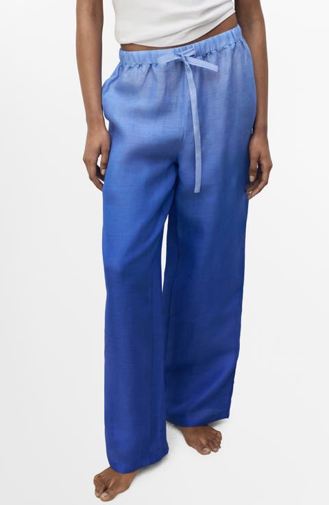Gradient Wide Leg Pants