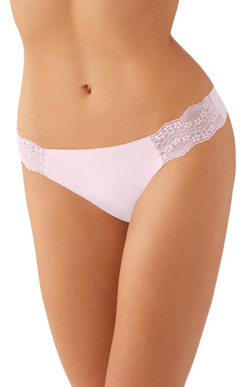 B.tempt'd By Wacoal B.bare Thong In Pink-a-boo