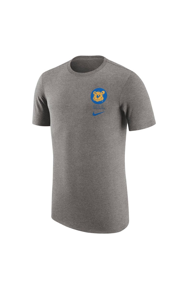 Nike Men's Nike Heather Gray UCLA Bruins Retro Tri-Blend T-Shirt, Alternate, color,