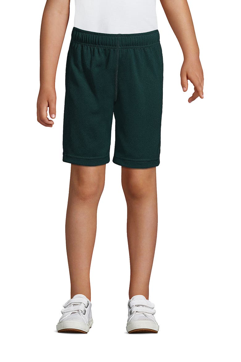 School Uniform Boys Mesh Gym Shorts, Main, color, Evergreen