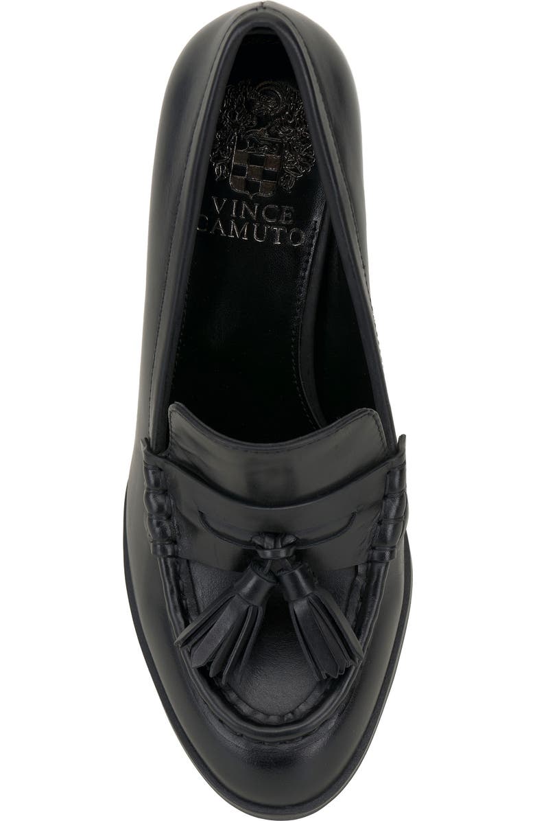 Vince Camuto Chelivia Block Heel Tassel Loafer, Alternate, color,