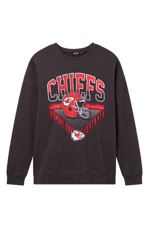Kansas City Chiefs Drop Shoulder Cotton Sweatshirt
