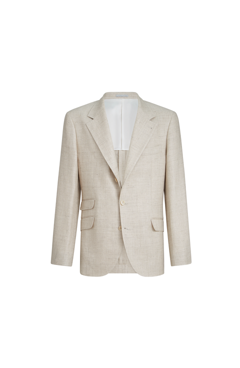 Hopsack deconstructed blazer