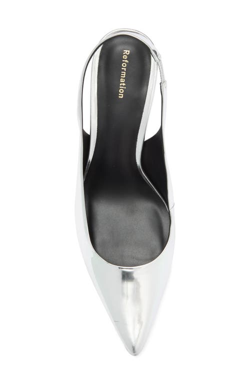Reformation Westlyn Pointed Toe Wedge Pump