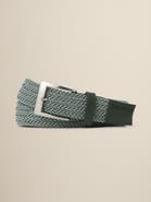 ASHWORTH GOLF Stripe Stretch with Pebble Calf Tips