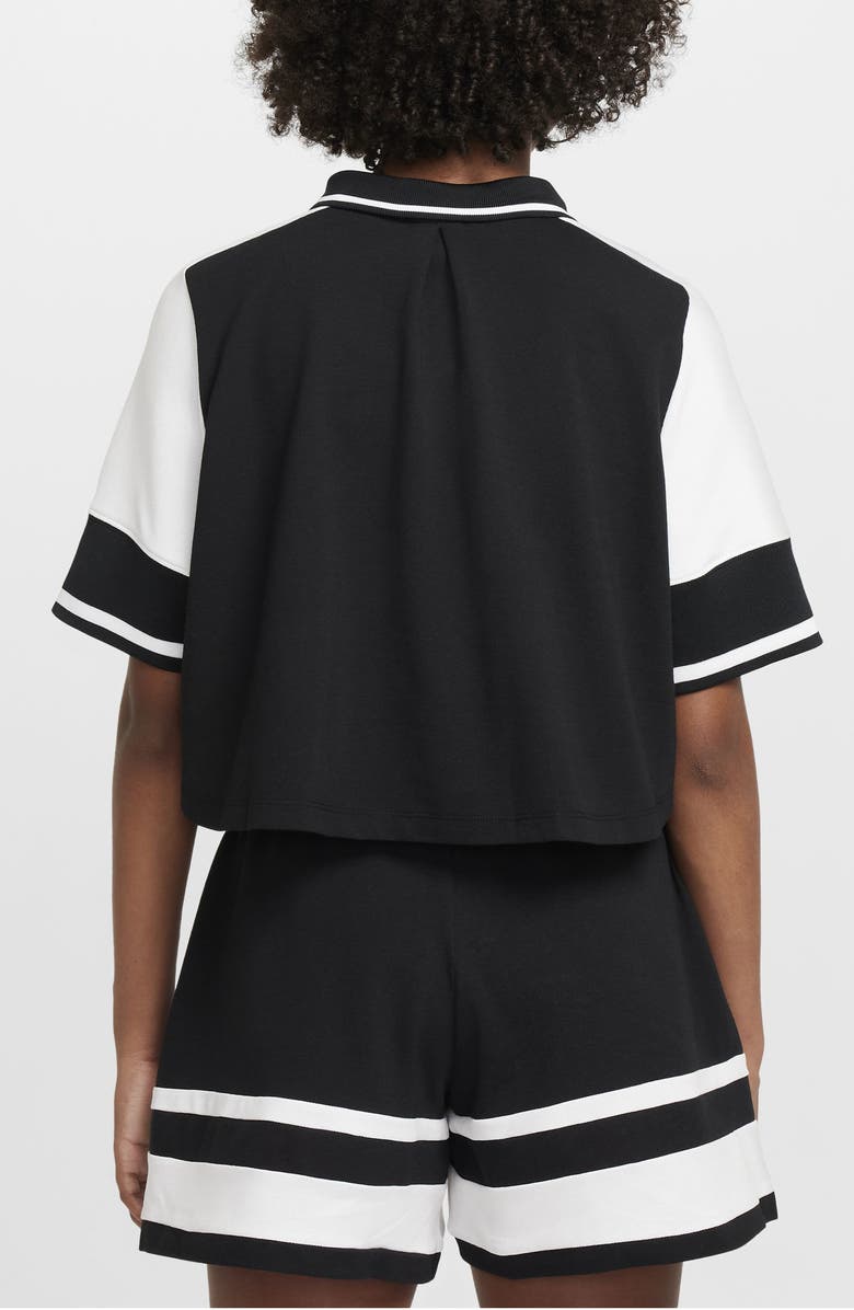 Nike Kids' Sportswear Quarter Zip Tennis Crop Pullover, Alternate, color,