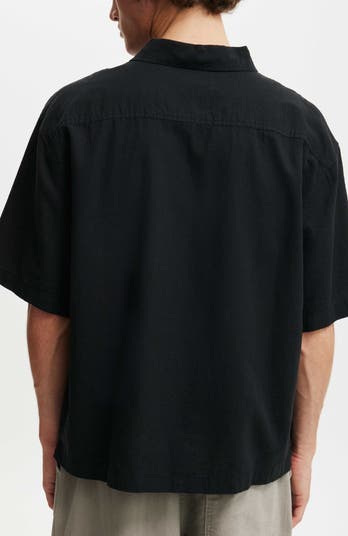 Men's Eli Linen Blend Short Sleeve Shirt