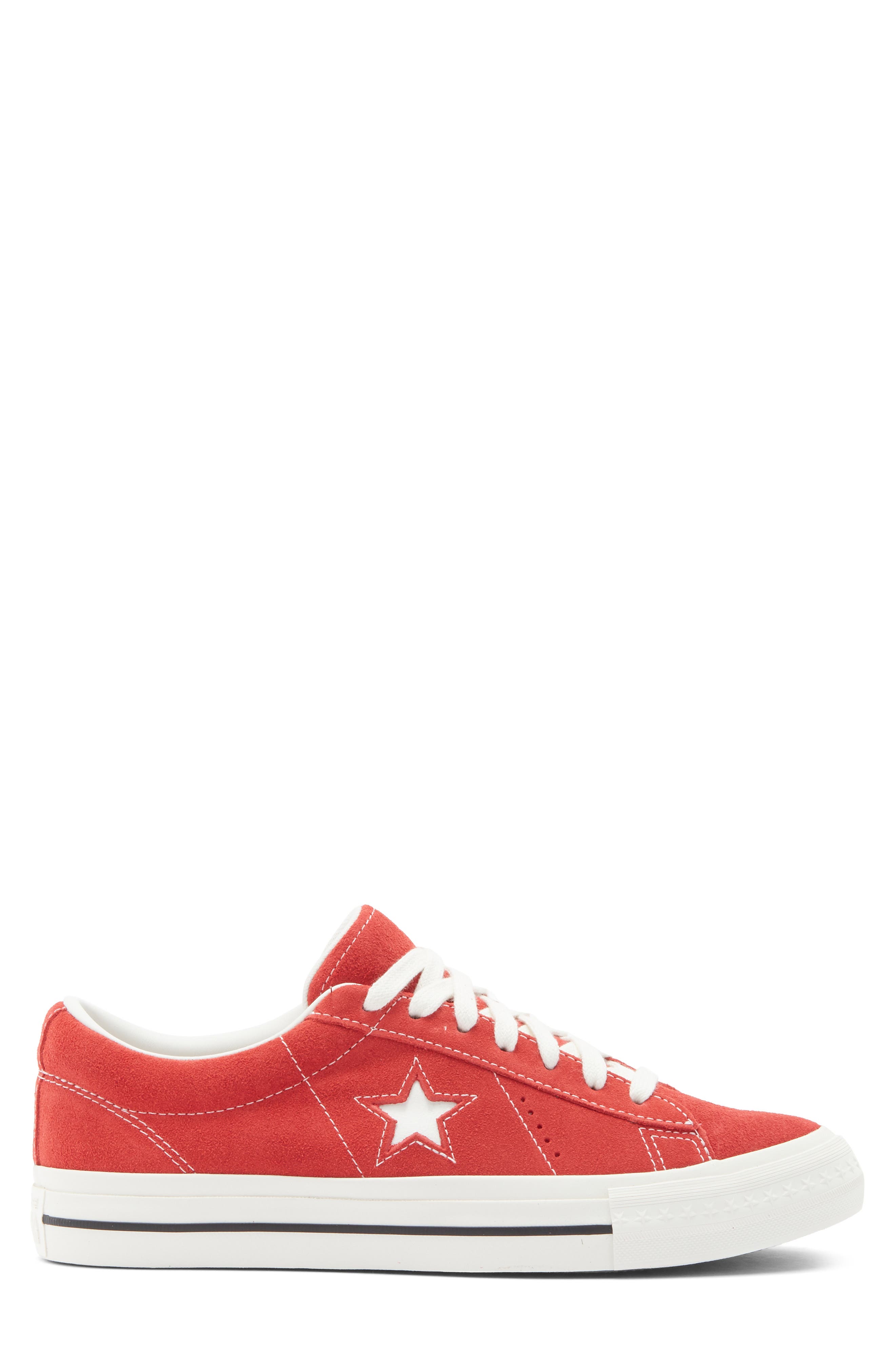 One Star 95 Sneaker, Alternate, color, RED/ VINTAGE WHITE