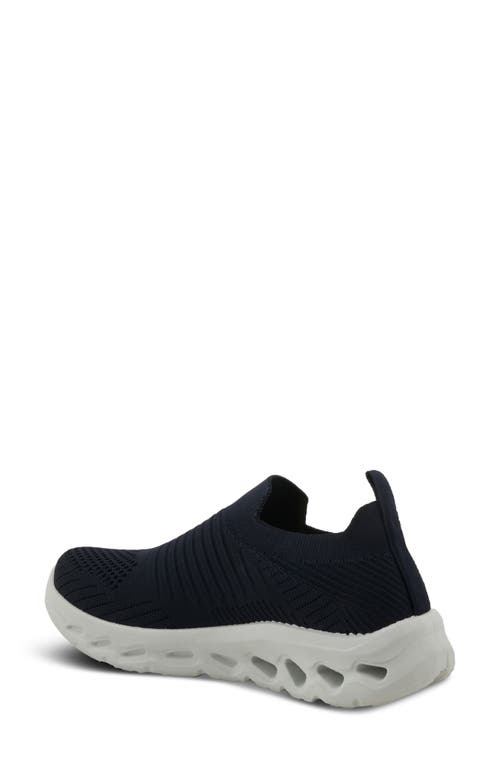 Flexus By Spring Step Scruggs Slip-on Sneaker In Navy