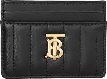 Burberry Lola Quilted Leather Card Case | Nordstrom