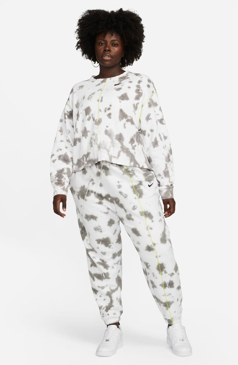 Nike Sportswear Tie Dye Fleece Sweatshirt, Alternate, color, 