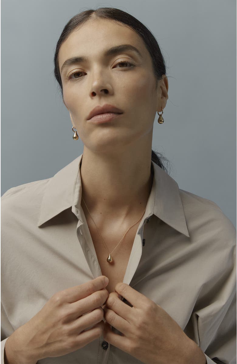 Otiumberg 14kt Gold Vermeil Stilla Necklace, Alternate, color, Yellow Toned Gold