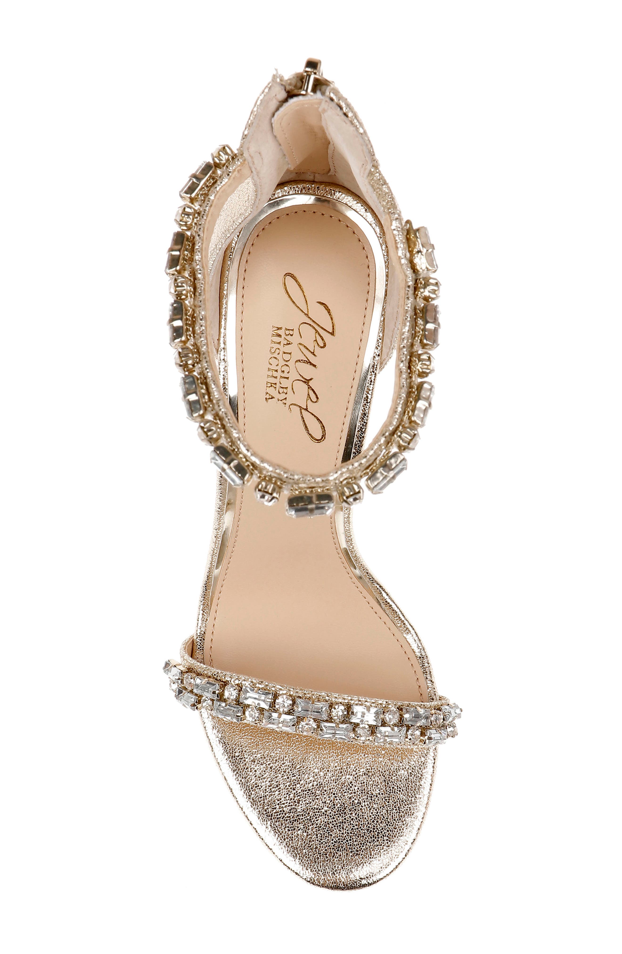 Campbell Sandal, Alternate, color, GOLD TEXTILE