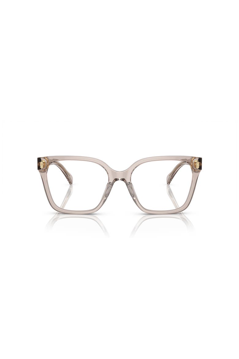 55mm Square optical glasses, Alternate, color, Beige