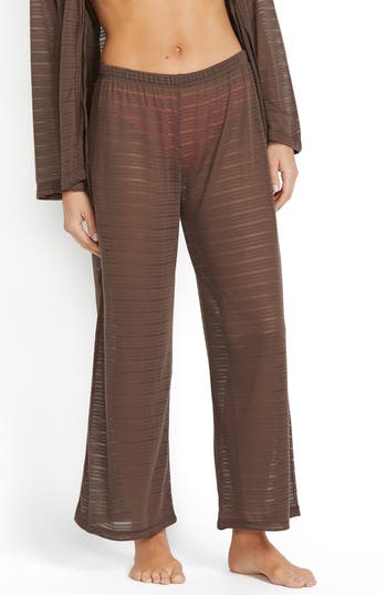 Billabong Sun Vacancy Cover-up Pants In Brown