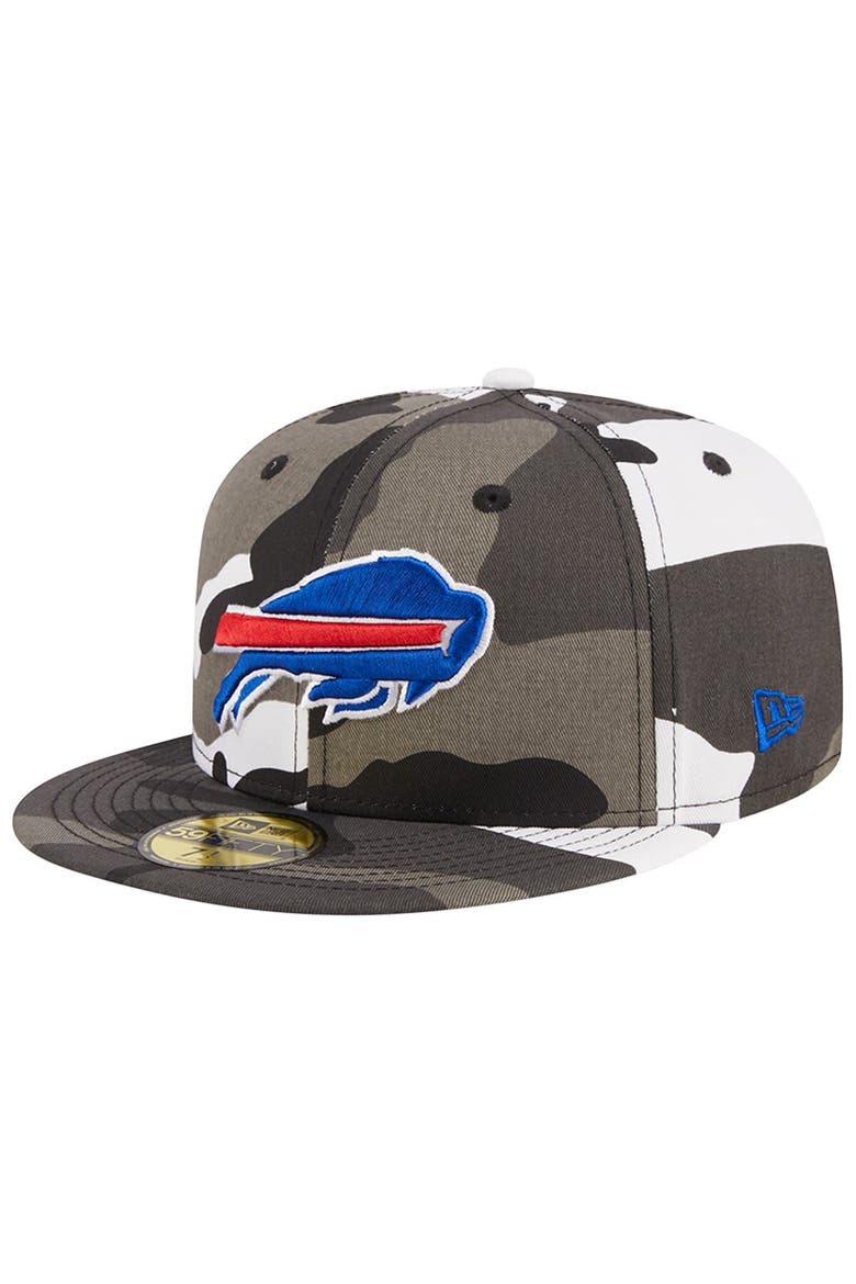 Men's New Era Buffalo Bills Urban Camo 59FIFTY Fitted Hat, Main, color, Camo