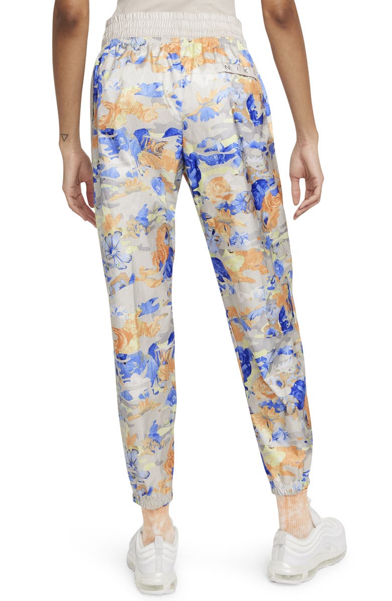 Nike Sportswear Floral Track Pants, Alternate, color, 