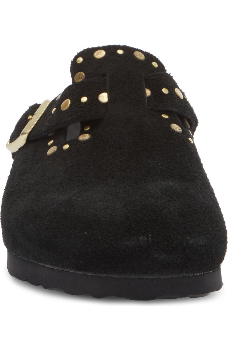 Birkenstock Boston Rivets Exquisite Clog, Alternate, color, Black