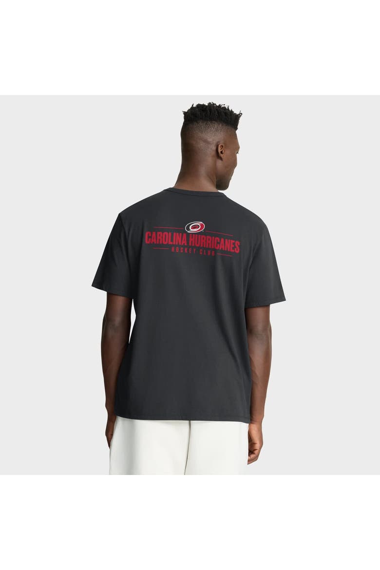 Men's Fanatics Black Carolina Hurricanes Crash The Net Legacy T-Shirt, Alternate, color, Black