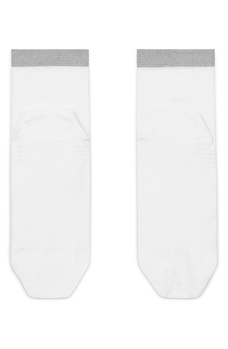 Nike Spark Lightweight Ankle Socks, Alternate, color, White/ Reflect Silver