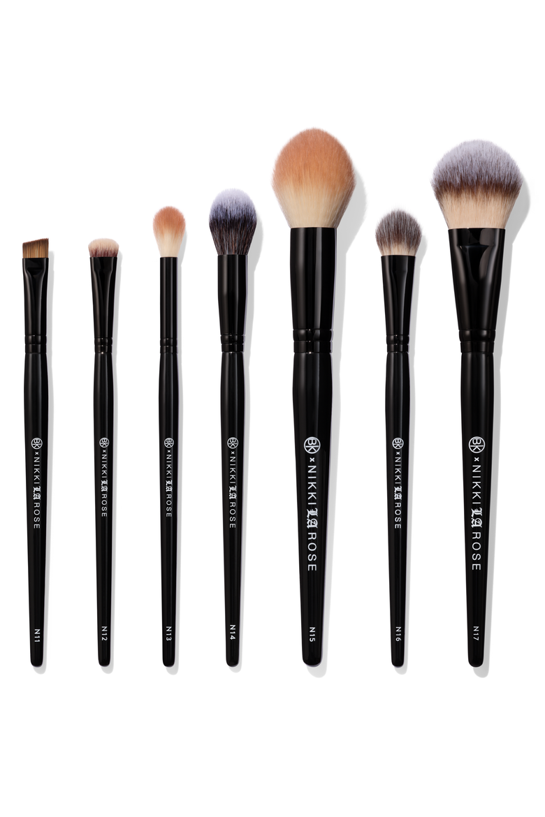 Nikki La Rose Pro Artist Brush Set, Main, color, Black