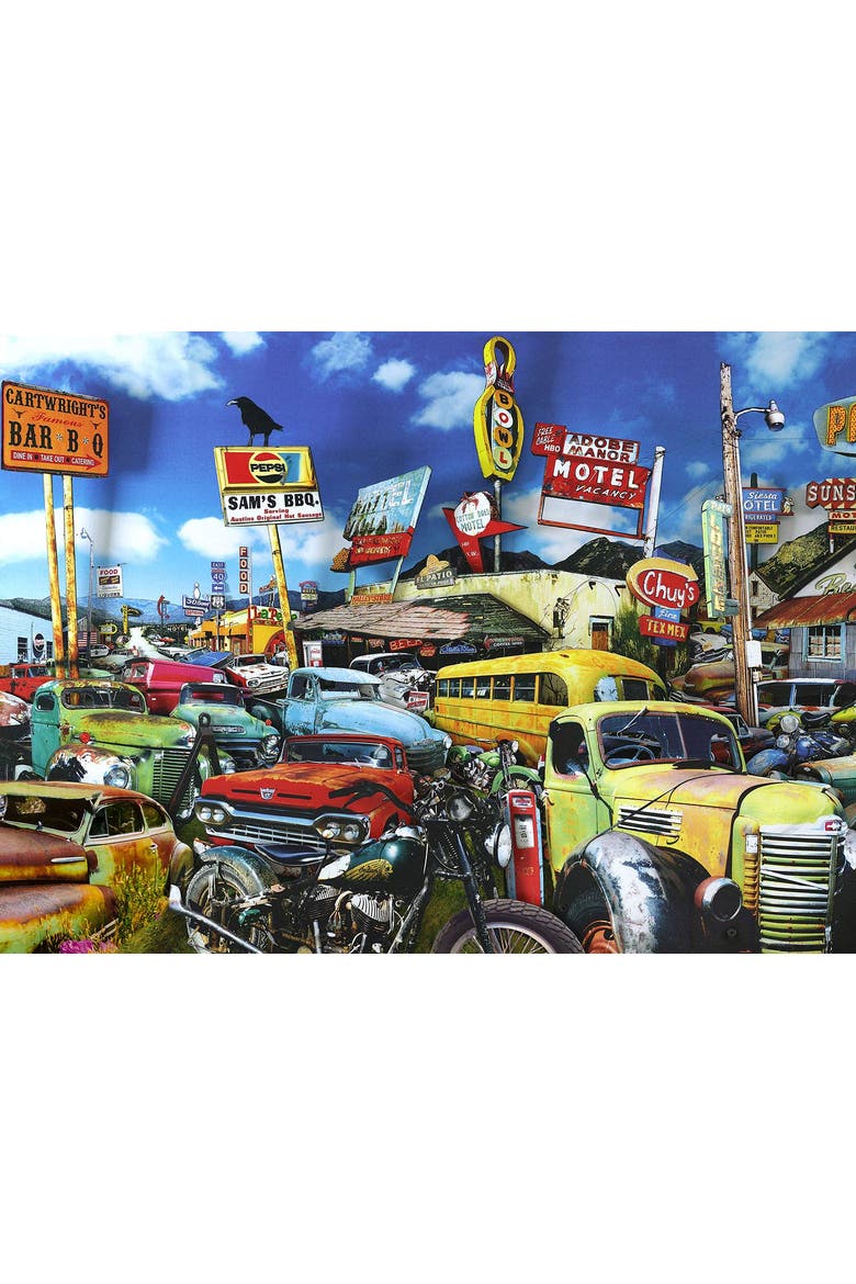 Adobe Manor 500 piece Jigsaw Puzzle for Adults Large Pieces, Alternate, color, Multicolor