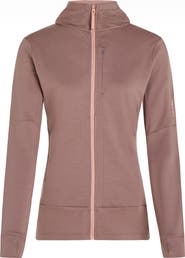 Icebreaker 260 Quantum Merino Wool Hooded Jacket