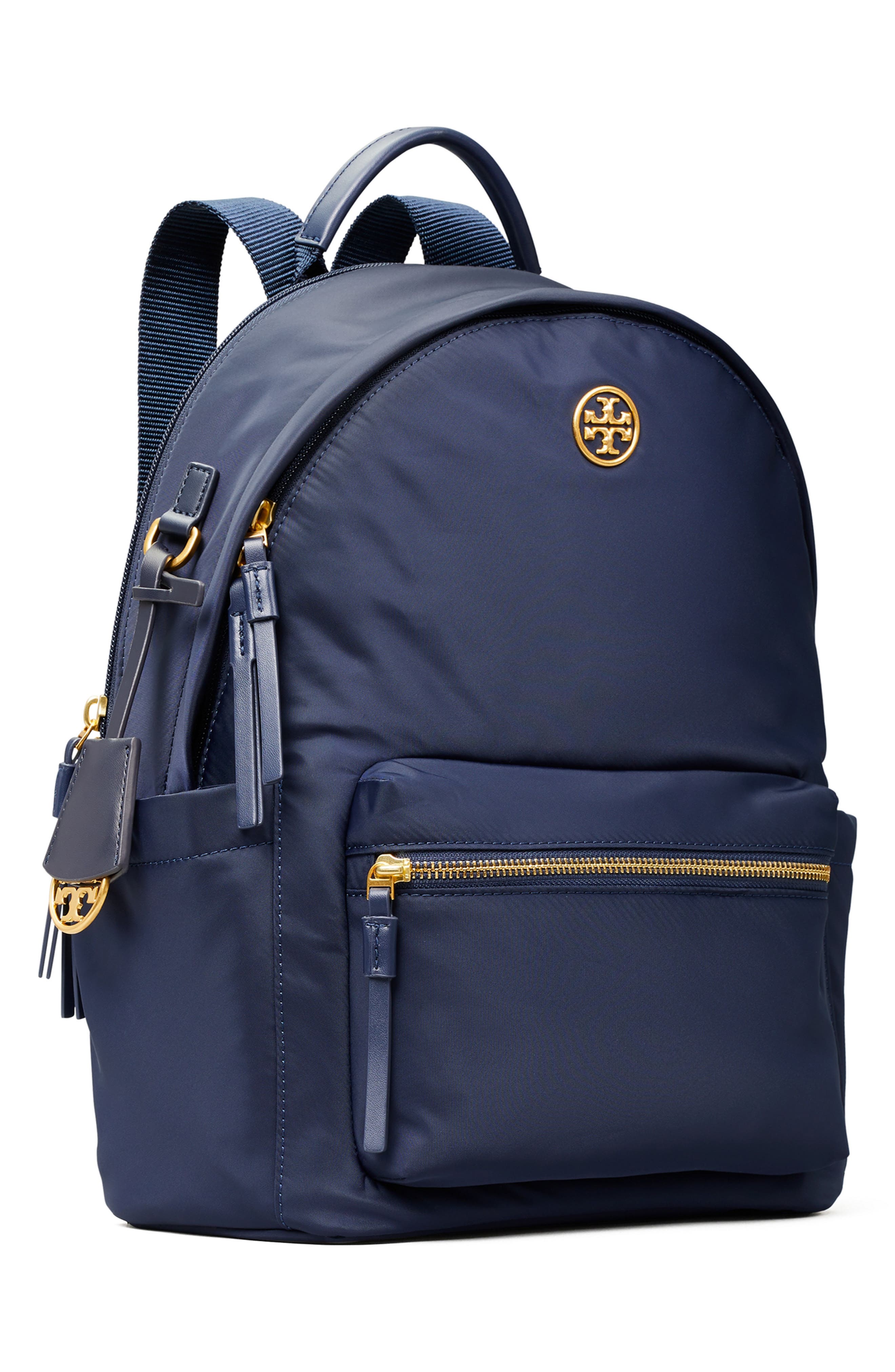 Piper Nylon Backpack, Alternate, color, ROYAL NAVY