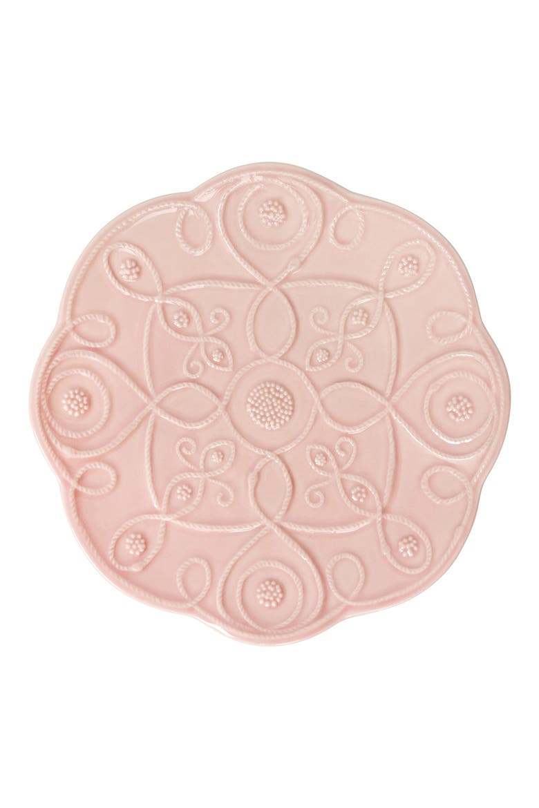 Jardins du Monde Set of 4 Dessert/Salad Plates, Alternate, color, BLUSH