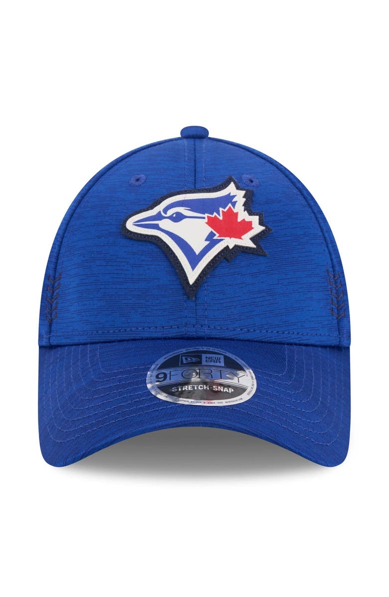 New Era Men's New Era  Royal Toronto Blue Jays 2024 Clubhouse 9FORTY Adjustable Hat, Alternate, color, 