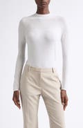 Lafayette 148 New York Textured Stripe Merino Wool Sweater