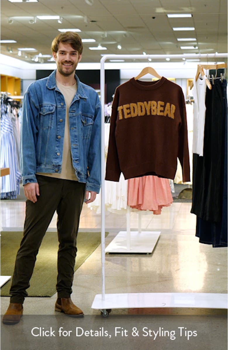 Teddy Bear Sweater, sales video thumbnail