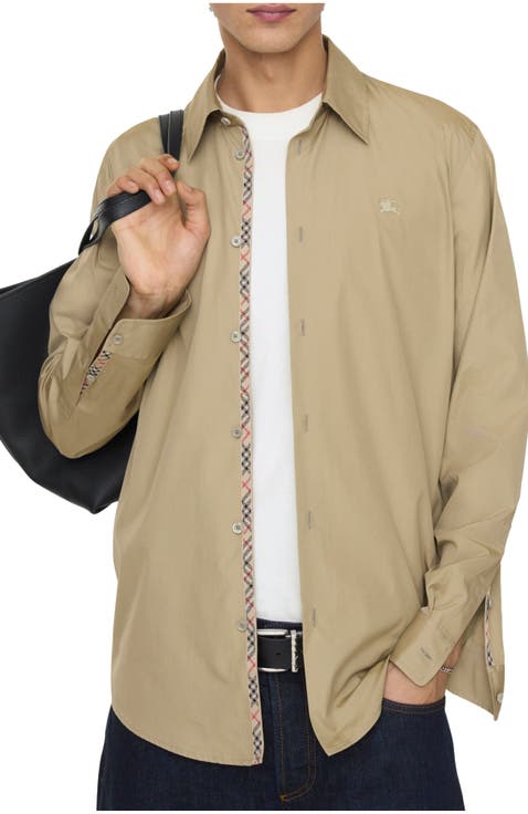 Classic Fit Cotton Poplin Shirt