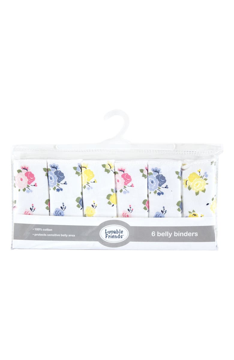 Luvable Friends Gentle Tummy Support Band, Alternate, color, Floral