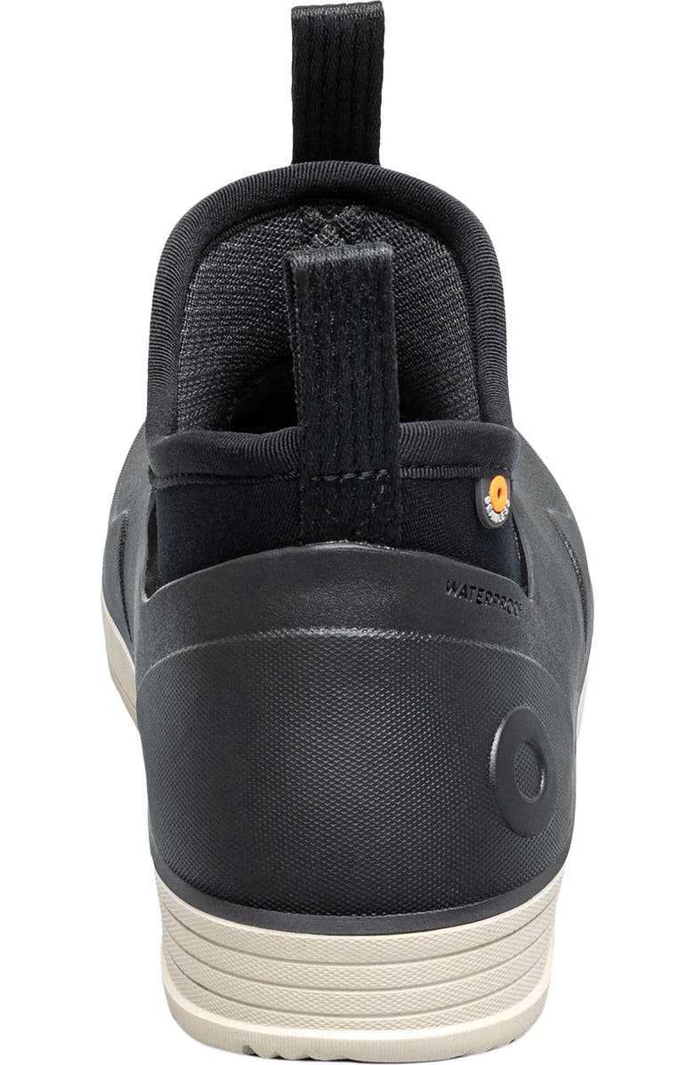 Bogs Rockaway Seamless Waterproof Chelsea Rain Boot, Alternate, color, Black