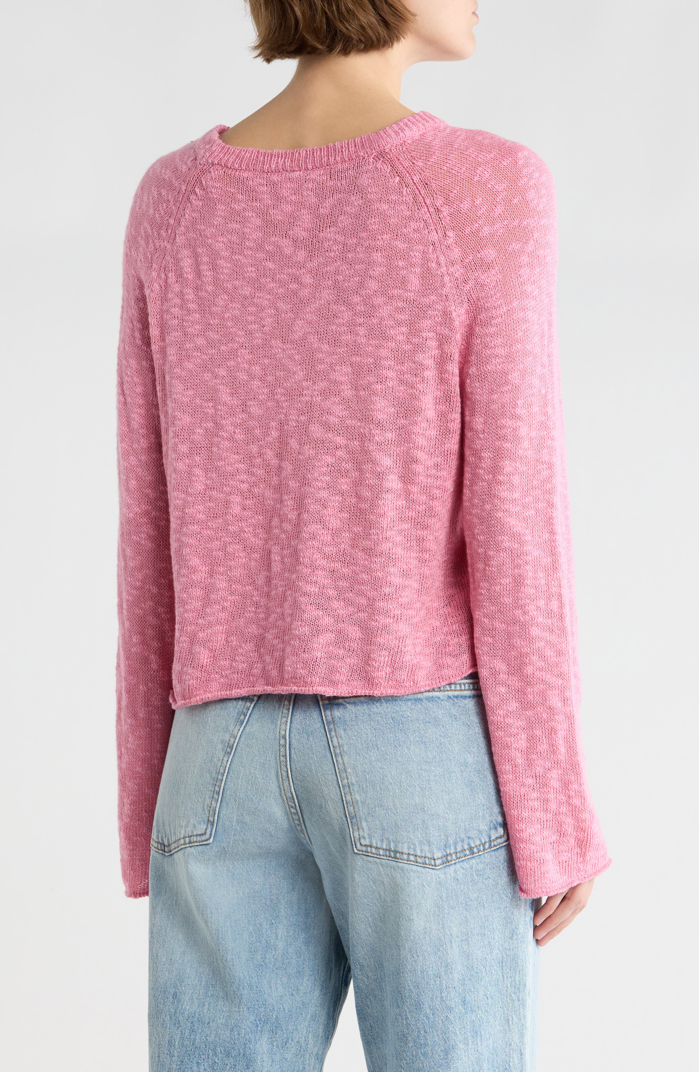 Slub Knit Long Sleeve Top - image 4