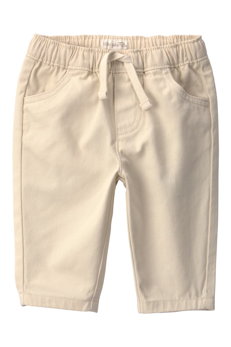 Kids' Organic Cotton Twill Pants, Main, color, CREAM