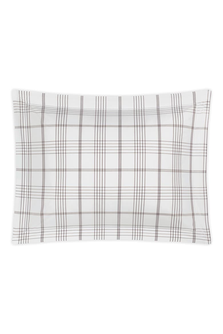 August Plaid Pillow Sham, Main, color, SABLE