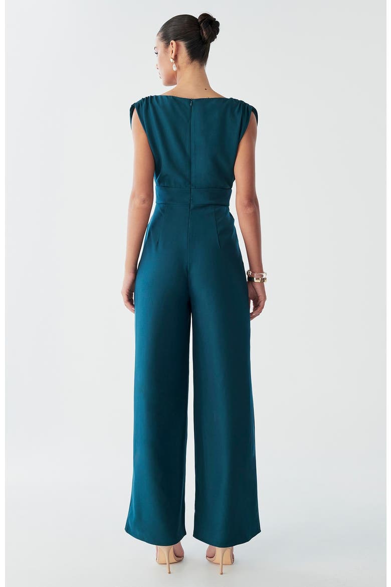Stella Jumpsuit, Alternate, color, EMERALD
