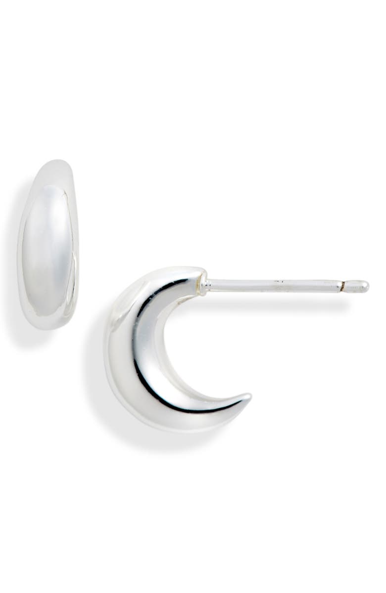 gorjana Farrah Huggie Hoop Earrings, Main, color, 