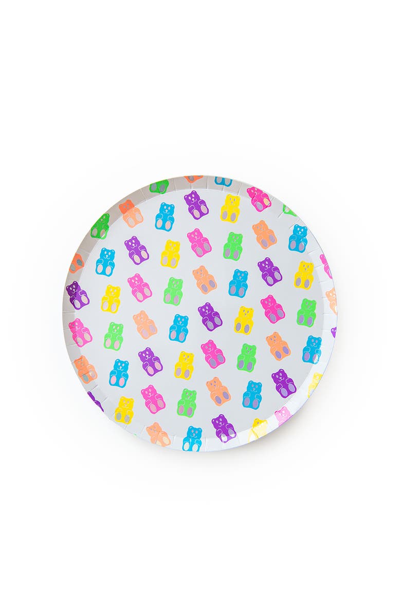 Jollity & Co Gummy Bears  Dessert Plates, Main, color, Assorted Pre-Pack