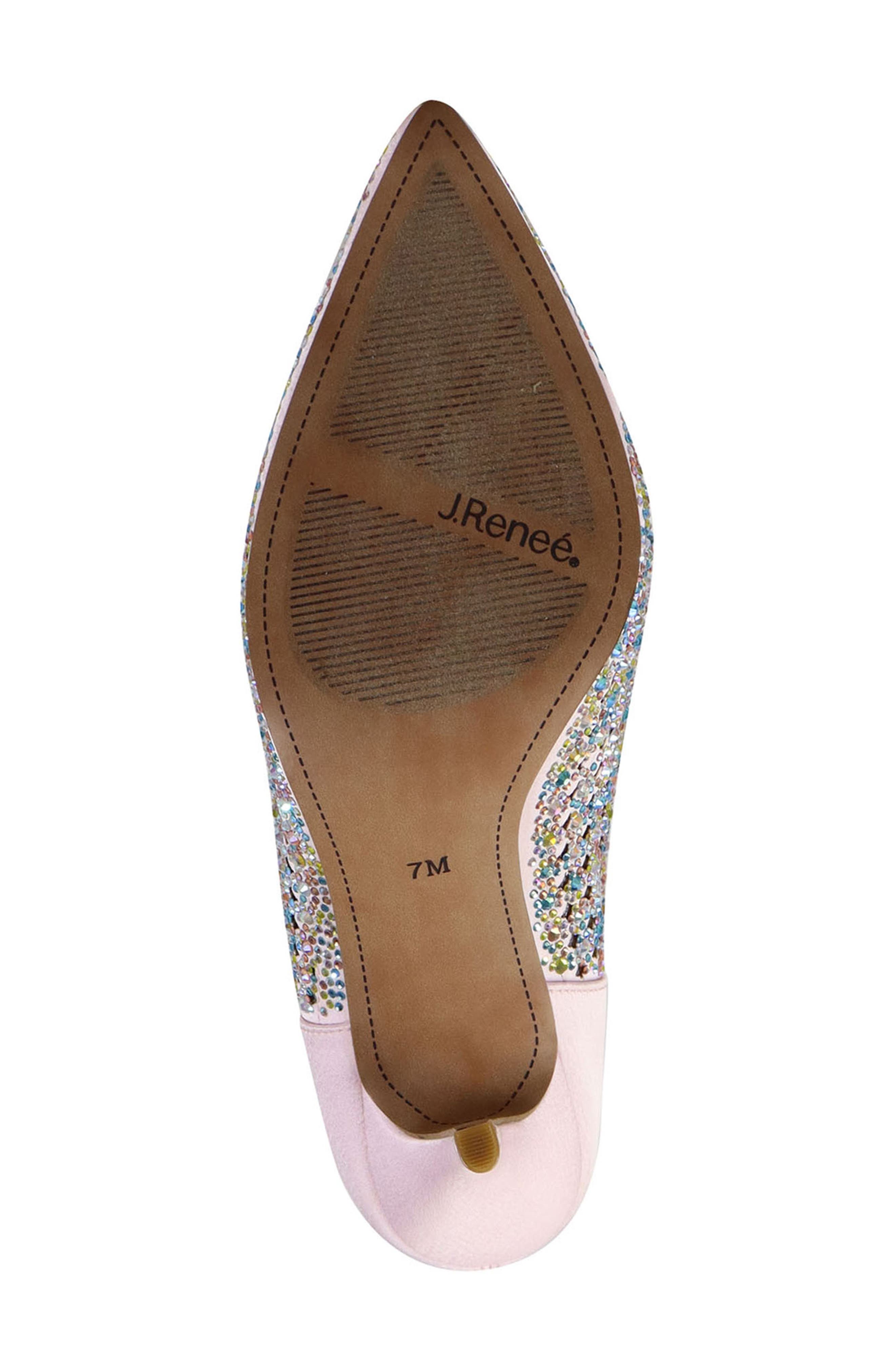 J. Reneé Sesily Pointed Toe Pump, Alternate, color, Pink