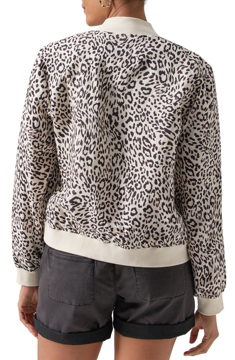 Sanctuary Eve Leopard Bomber Jacket, Alternate, color, 